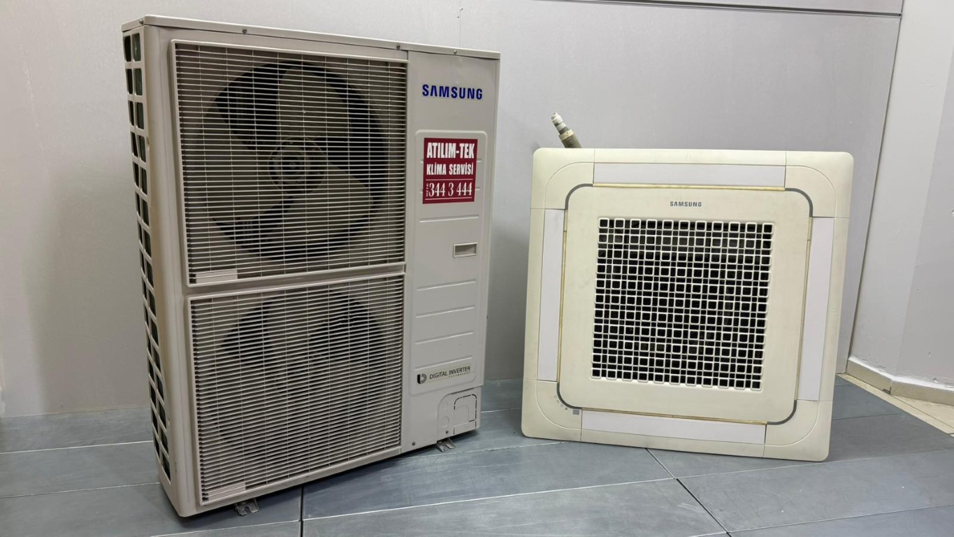 Samsung RC140DHXGA Kaset Tipi 48000 Btu Trifaze Inverter Klima görsel 2
